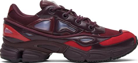 adidas x raf simons ozweego 3 burgundy|Raf Simons Adidas boots.